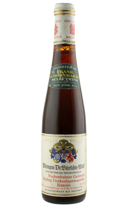 Dr. Buerklin-Wolf Wachenheimer Gerumpel Eiswein Riesling 1999