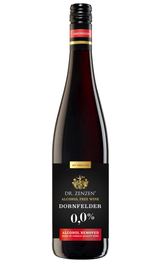 Dr. Zenzen Deutscher Dornfelder Alkoholfrei