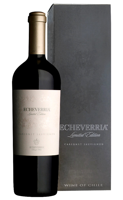 Echeverria Cabernet Sauvignon Limited Edition 2007 gift box