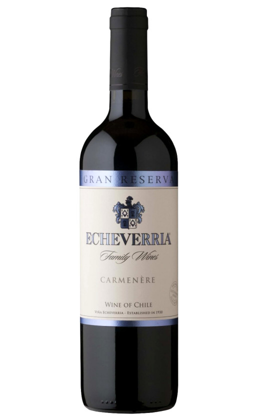 Echeverria Carmenere Gran Reserva 2017
