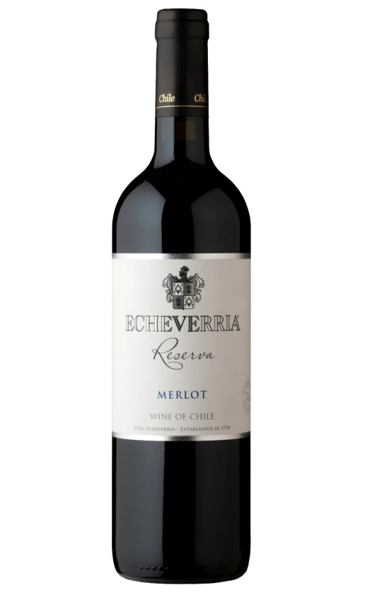 Echeverria Merlot Reserva 2018