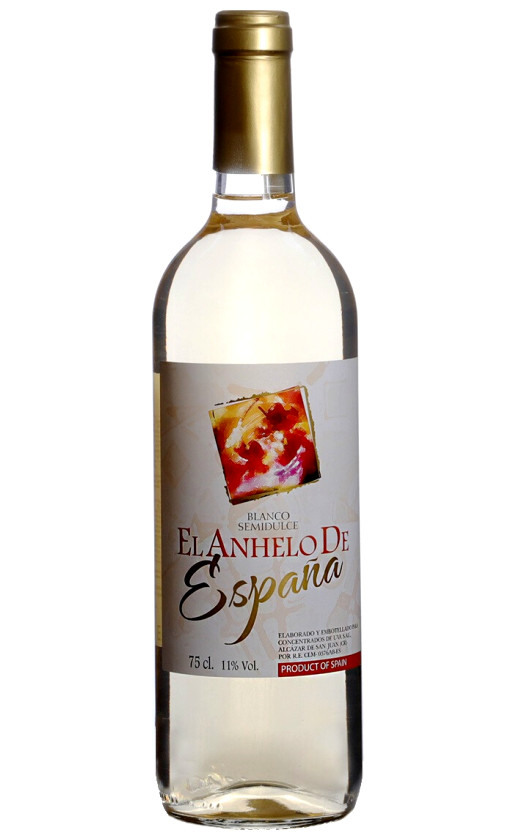 El Anhelo De Espana Blanco Semidulce
