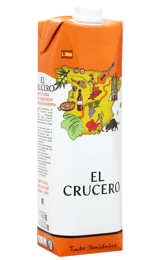 El Crucero Blanco Semidulce Tetra Prism