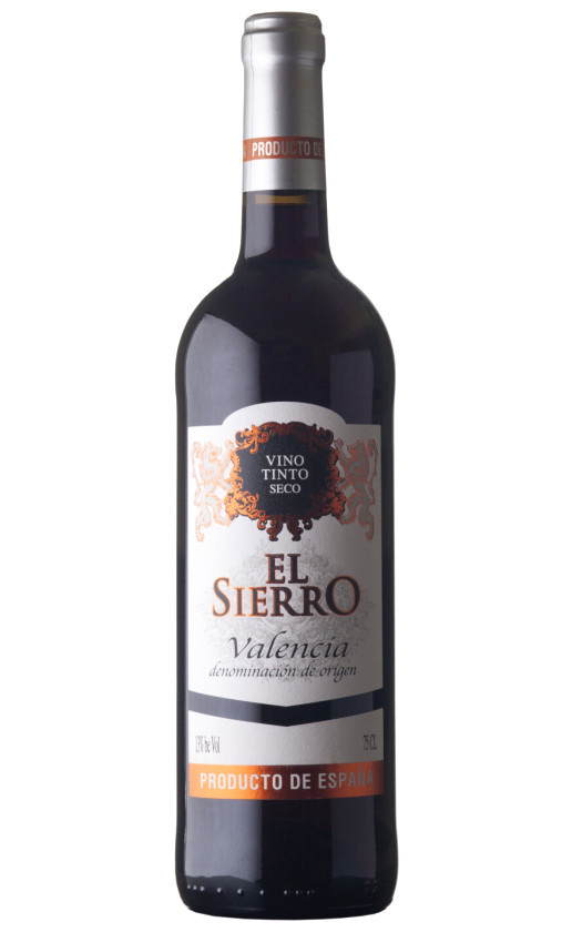 El Sierro Tinto Seco Valencia