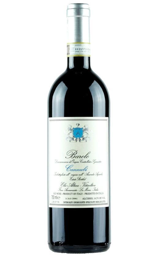 Elio Altare Barolo Cannubi 2013