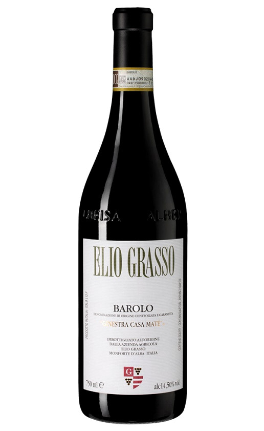 Elio Grasso Barolo Ginestra Casa Mate 2011