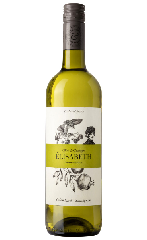 Elisabeth Vigneronne Colombard-Sauvignon Blanc Cotes de Gascogne