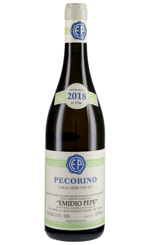 Emidio Pepe Pecorino Colli Aprutini 2018