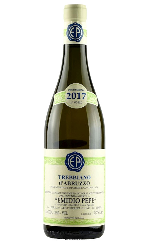 Emidio Pepe Trebbiano d'Abruzzo 2017