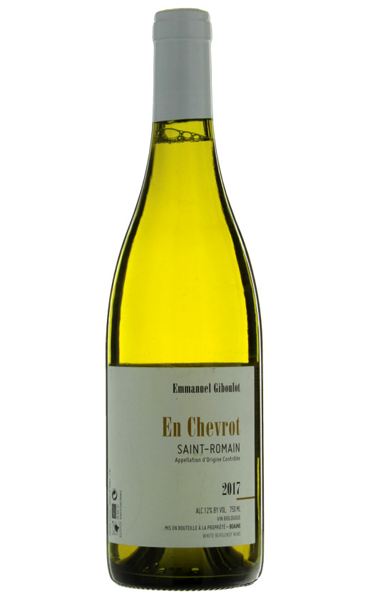 Emmanuel Giboulot En Chevrot Blanc Saint-Romain 2017