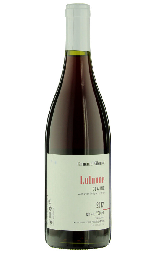 Emmanuel Giboulot Lulunne Beaune 2017