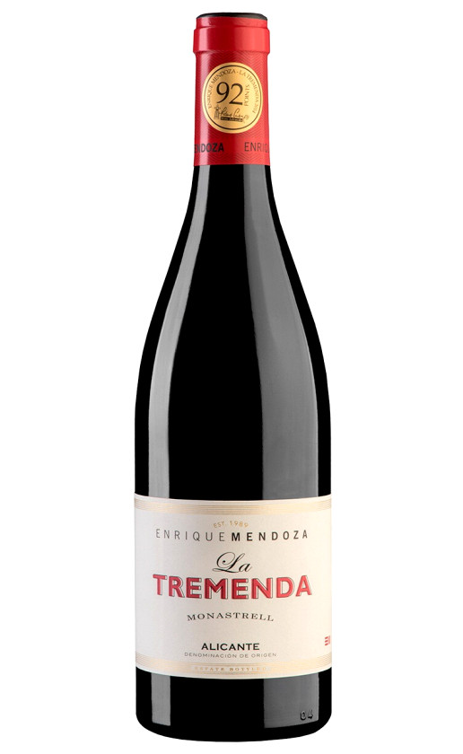 Enrique Mendoza La Tremenda Monastrell Alicante 2017
