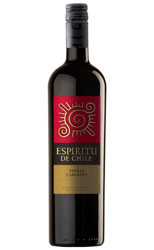 Espiritu de Chile Shiraz Cabernet Valle Central 2016