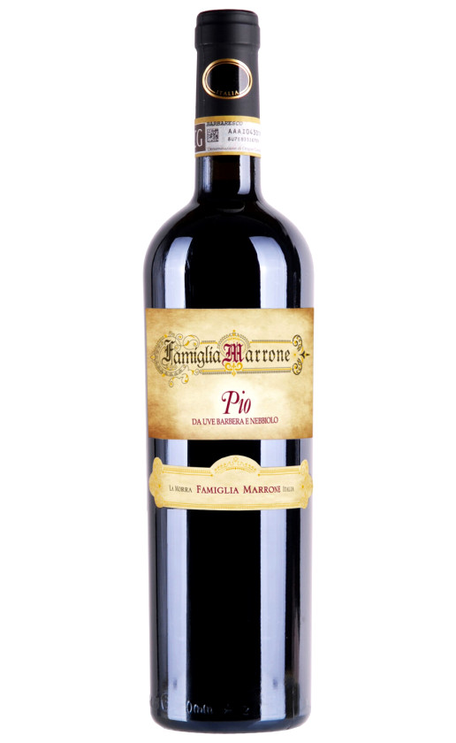 Famiglia Marrone Pio Da Uve Barbera e Nebbiolo 2019