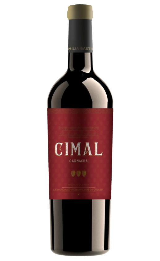 Familia Bastida Cimal Garnacha La Mancha 2016