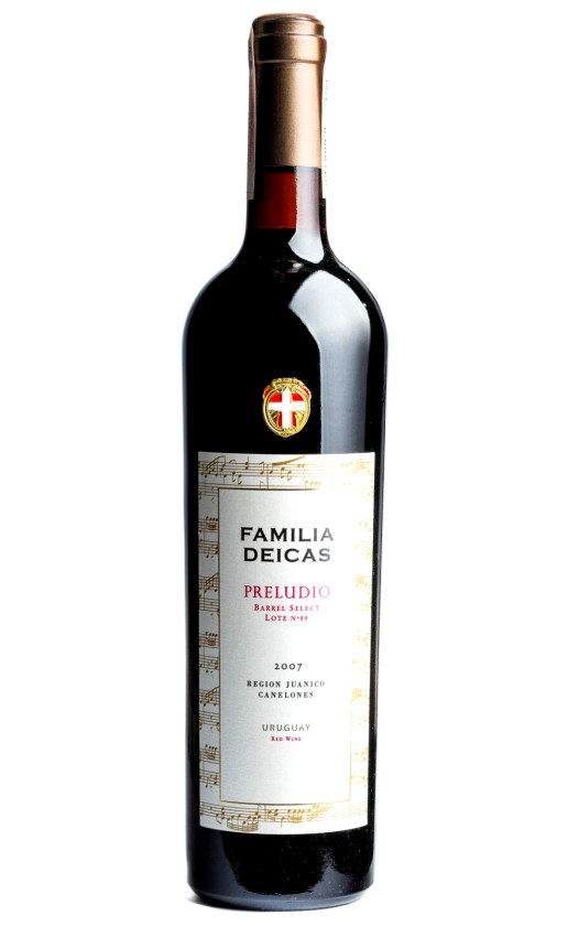 Familia Deicas Preludio Barrel Select Tinto 2007