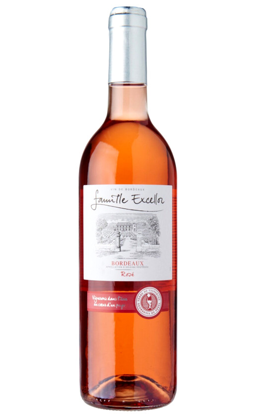 Famille Excellor Rose Bordeaux