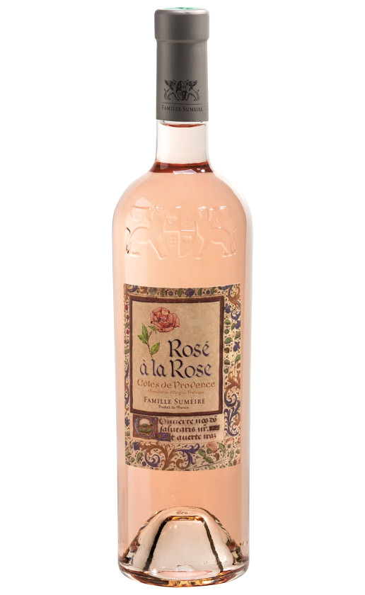 Famille Sumeire Rose a la Rose Cotes de Provence 2019