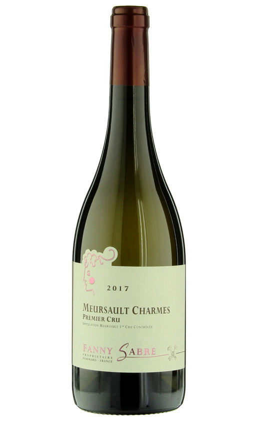 Fanny Sabre Meursault Charmes Premier Cru 2017