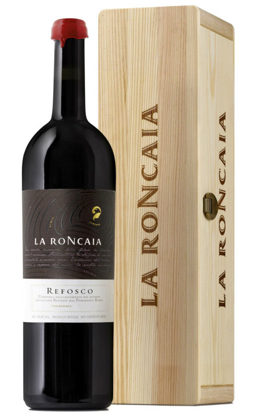 Fantinel La Roncaia Refosco Colli Orientali del Friuli 2013 wooden box