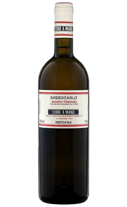 Fattoria di Bacchereto Terre a Mano Sassocarlo Bianco Toscano 2017