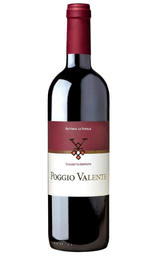 Fattoria Le Pupille Poggio Valente Rosso Toscana 2017