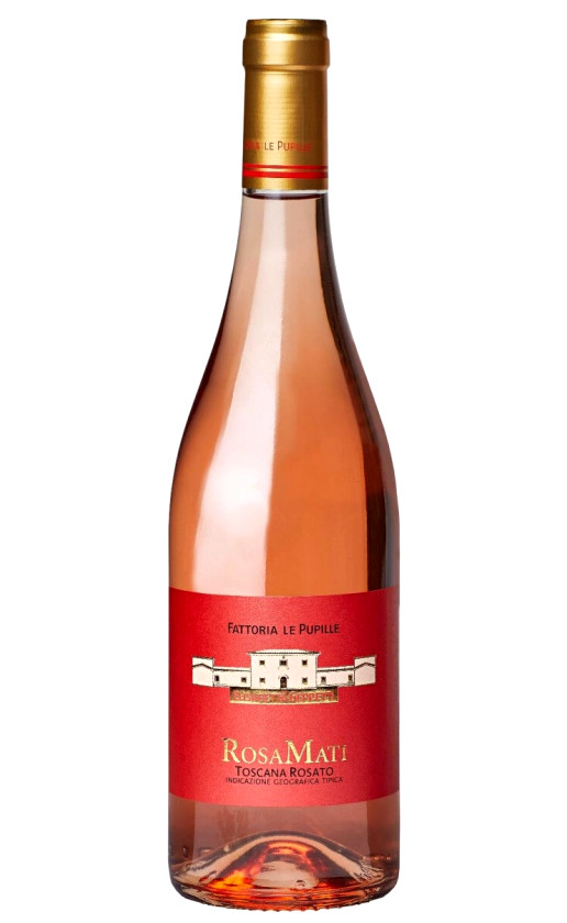 Fattoria Le Pupille Rosa Mati Toscana Rosato 2017