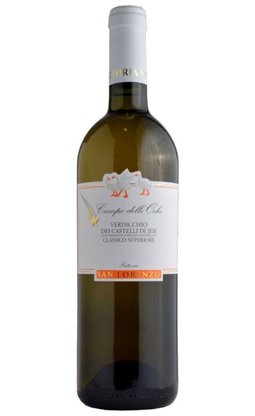 Fattoria San Lorenzo Verdicchio Campo delle Oche Castelli di Jesi Classico Superiore