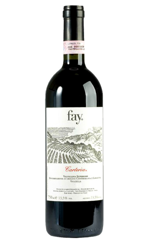 Fay Carteria Valtellina Superiore Valgella 2011