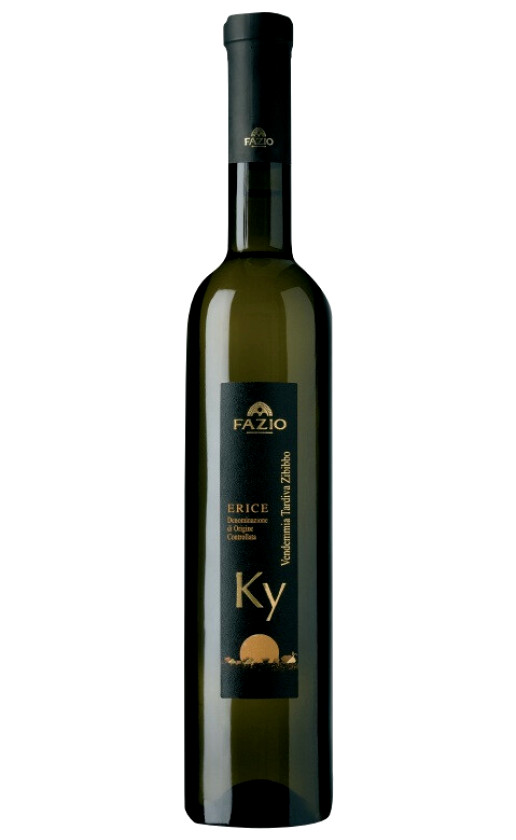 Fazio Ky Vendemmia Tardiva Zibibbo Erice 2011 gift box