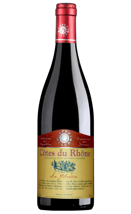 FDL Expert Club Cotes du Rhone Rouge