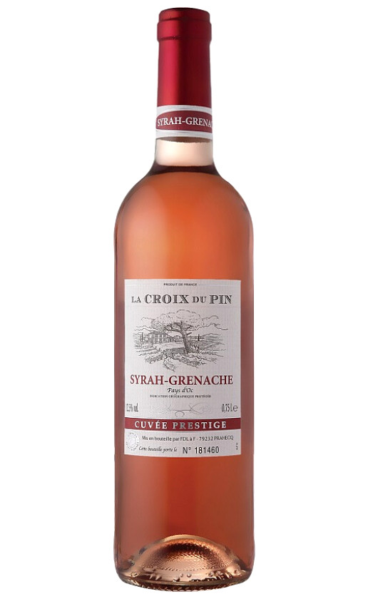 FDL La Croix du Pin Syrah-Grenache Pays d'Oc