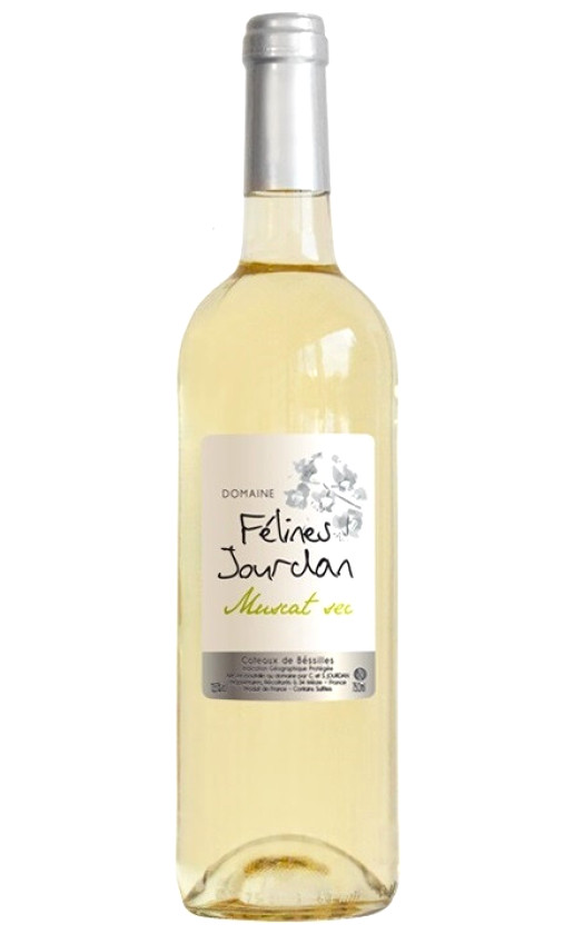 Felines Jourdan Muscat Sec Coteaux de Bessilles 2018