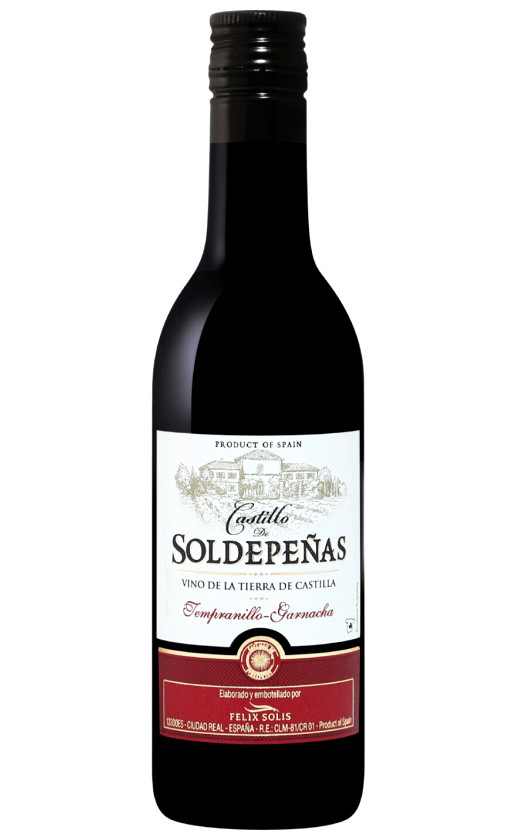 Felix Solis Castillo de Soldepenas Tempranillo Garnacha Valdepenas