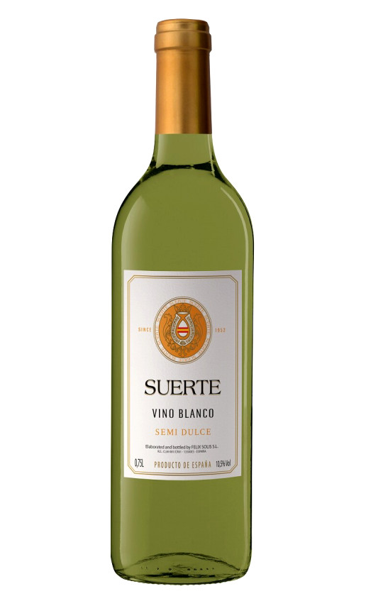 Felix Solis Suerte Blanco Semi-Dulce