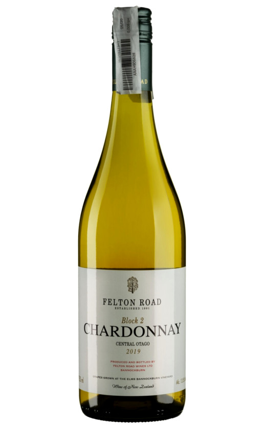 Felton Road Block 2 Chardonnay Central Otago 2019