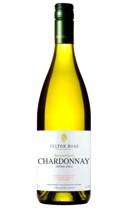 Felton Road Chardonnay Bannockburn Central Otago 2019