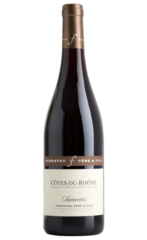 Ferraton Pere Fils Samorens Rouge Cotes-du-Rhone 2012