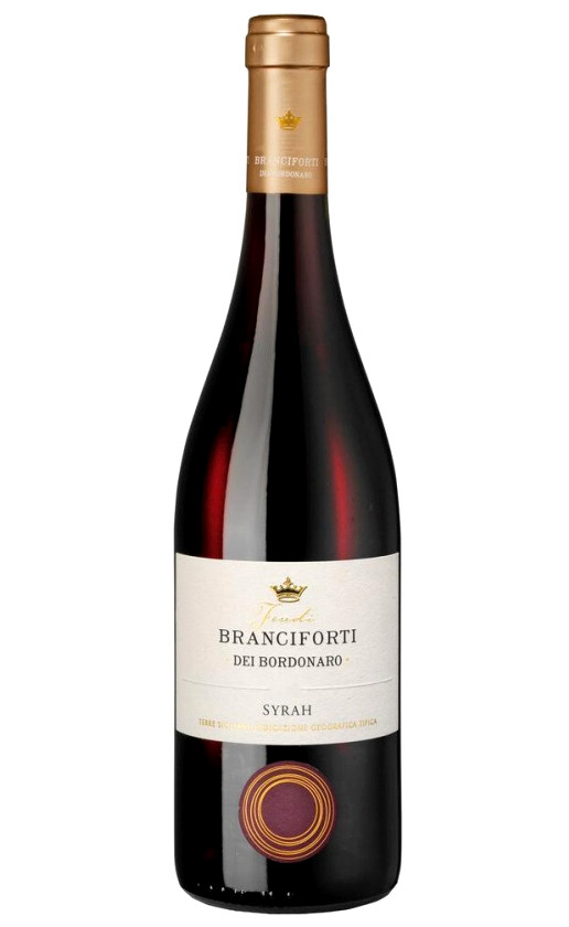 Feudi Branciforti dei Bordonaro Syrah Terre Siciliane 2016