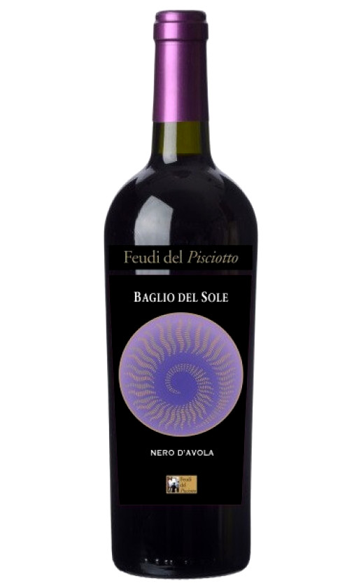 Feudi del Pisciotto Baglio del Sole Nero d'Avola Sicilia 2017