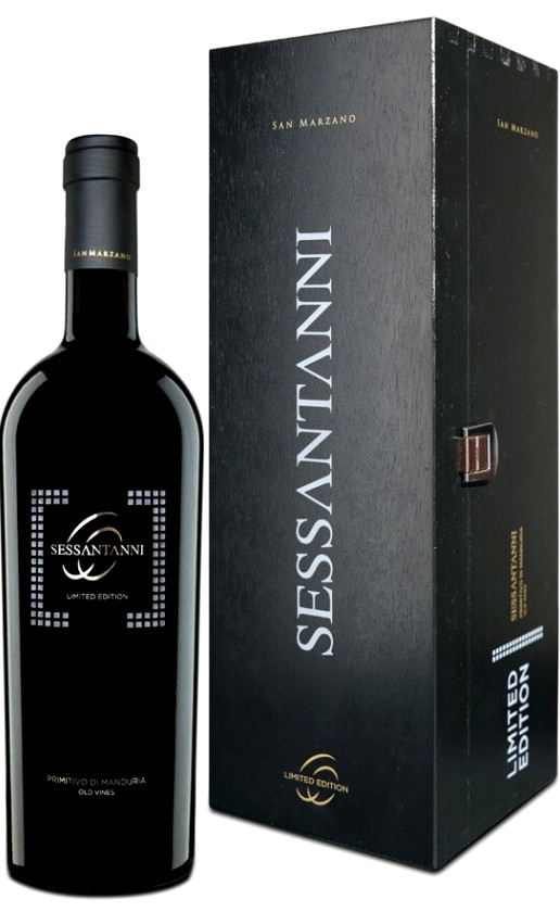 Feudi di San Marzano Sessantanni Limited Edition Primitivo di Manduria 2016 gift box