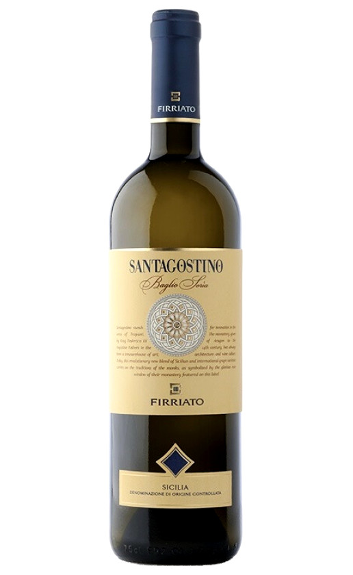 Firriato Santagostino Baglio Soria Bianco Sicilia 2018