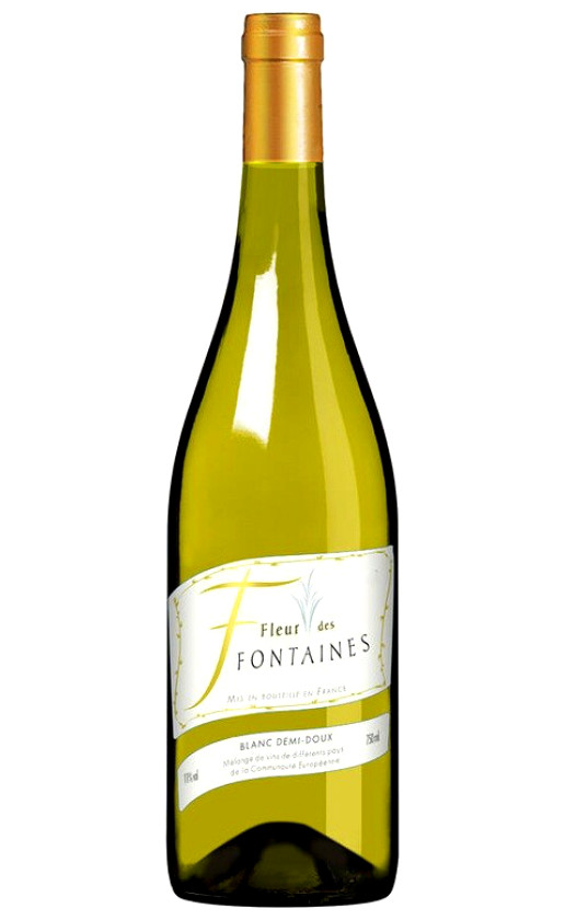 Fleur des Fontaines Blanc Demi-Doux