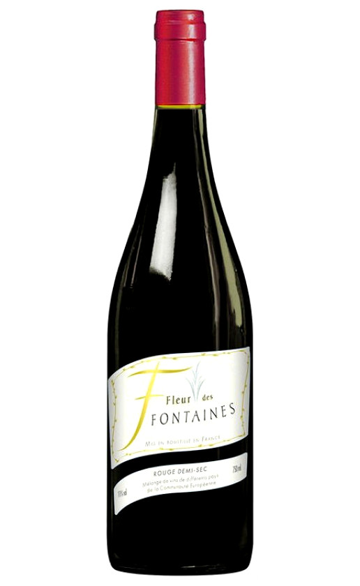 Fleur des Fontaines Rouge Demi-Sec