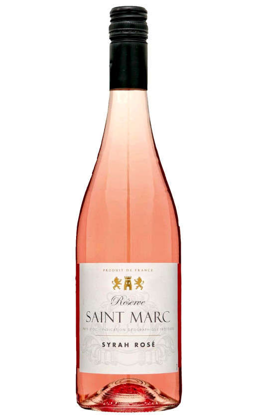 Foncalieu Saint Marc Reserve Syrah Rose VdP d'Oc 2018