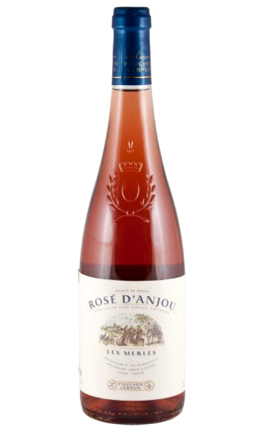 Foucher Lebrun Rose d'Anjou Les Merles 2009