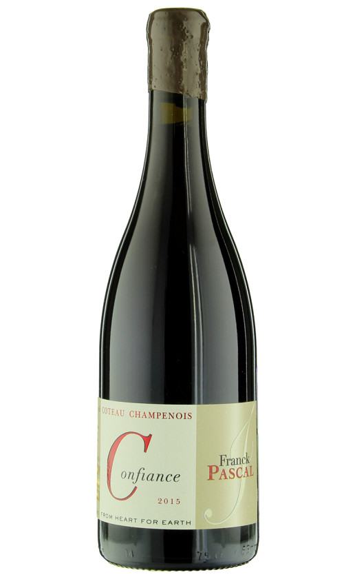 Franck Pascal Confiance Coteaux Champenois 2015