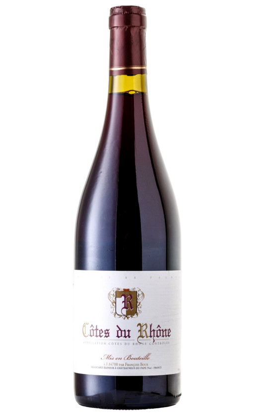 Francois Bour Cotes du Rhone