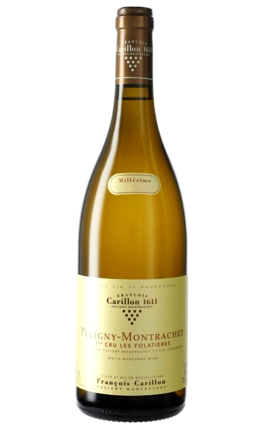 Francois Carillon Puligny-Montrachet 1er Cru Les Folatieres 2018