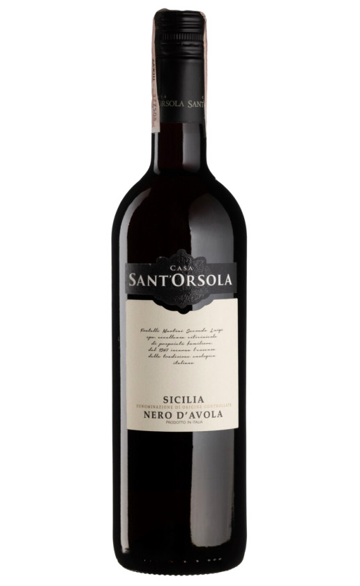 Fratelli Martini Sant'Orsola Nero d'Avola Sicilia